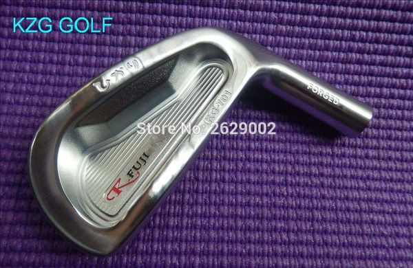 

kzg golf fuji moto kg-701 forged carbon steel golf iron heads #4-#p (7pcs)/set