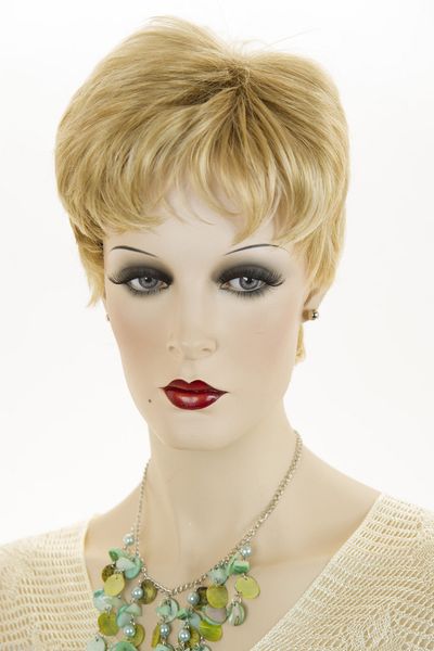 

stunning brown women's short wavy hair wigs, Black;brown