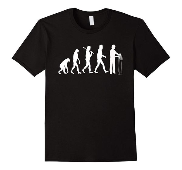 

men t shirt 2018 summer 100% cotton keyboard player evolution funny music t-shirt men casual short sleeve t shirts, White;black