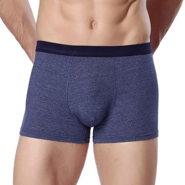 

underwear men ecological cotton linen breathable boxer mens comfortable boxershorts cueca masculina panties shorts underpants, Black;white