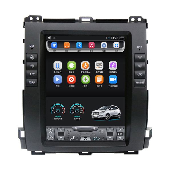 

For 2003 2009 prado gx470 10 4 inch vertical touch creen android car gp navigation with multimedia video