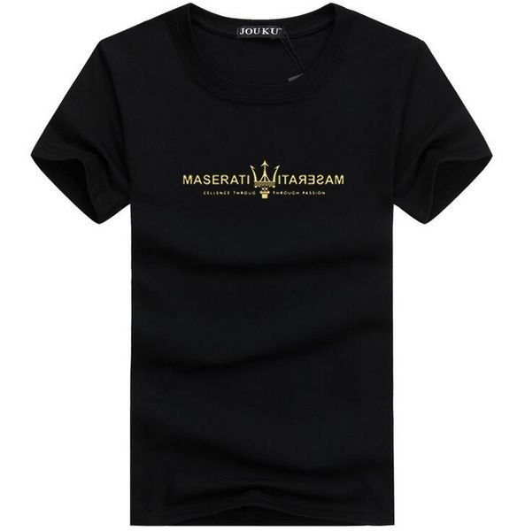 

mens t shirts brand designer summer maserati print fashion casual tees o neck hip hop street style luxury cool shirt big plus size 5xl, White;black