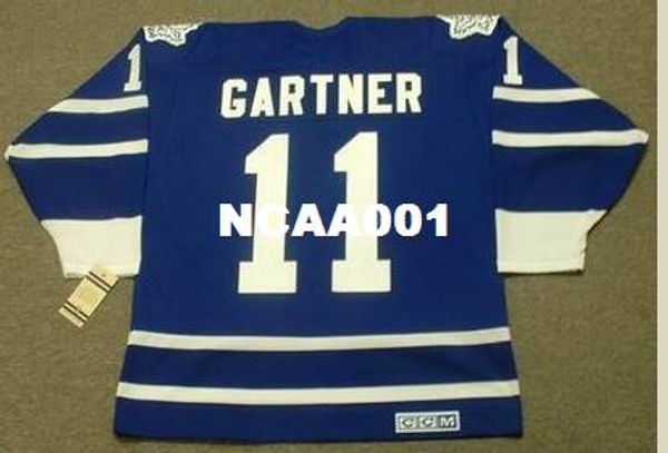 

mens #11 mike gartner toronto maple leafs 1995 ccm vintage retro hockey jersey or custom any name or number retro jersey, Black;red