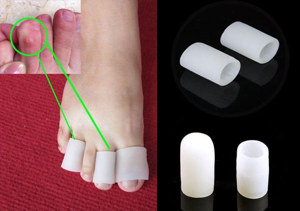 

silicone gel toe tube corns blisters protector gel bunion toe finger protection foot care foot health care product