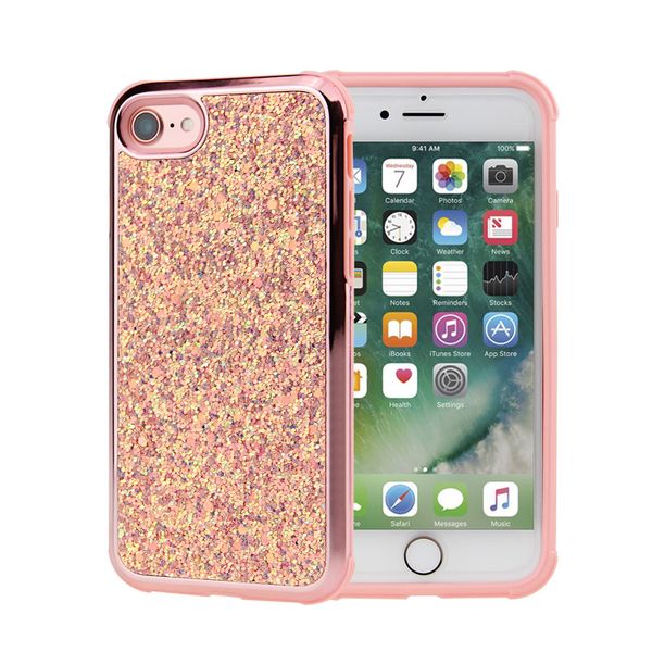

2018 premium bling for iphone 6 case 2in1 luxury diamond rhinestone glitter back cover phone case for samsung defender case