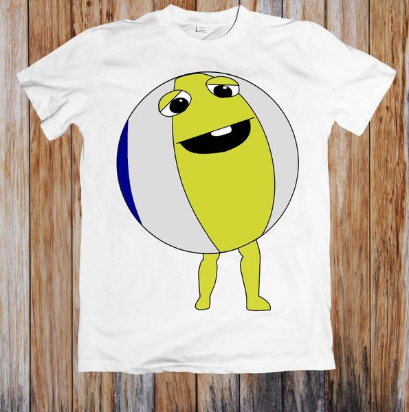 

beach ball big game funny t-shirt, White;black