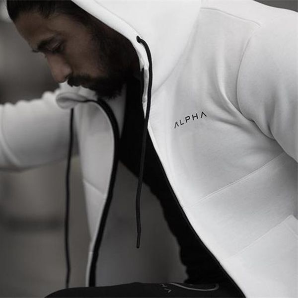 

men running jackets 2018 new breathable fitness sport coats gym workout jogging sportswear, Black;red