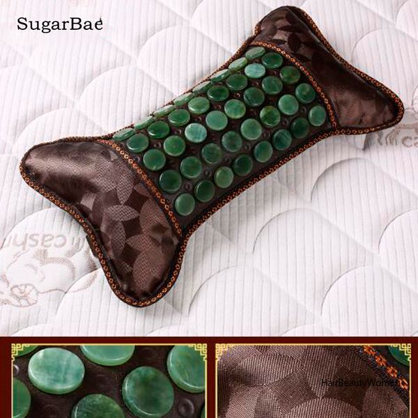 2019 Electric Heated Pillow Jade Pillow For Health Care Therapy