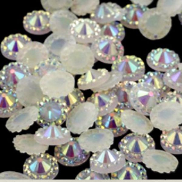 

new mysterious 4mm 3d glitter ab round shape acrylic rhinestones for nail art decoration phone gems tips mjz0094, Silver;gold