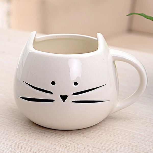 

coffee cup black cat animal milk cup ceramic lovers mug cute birthday gift,christmas gift