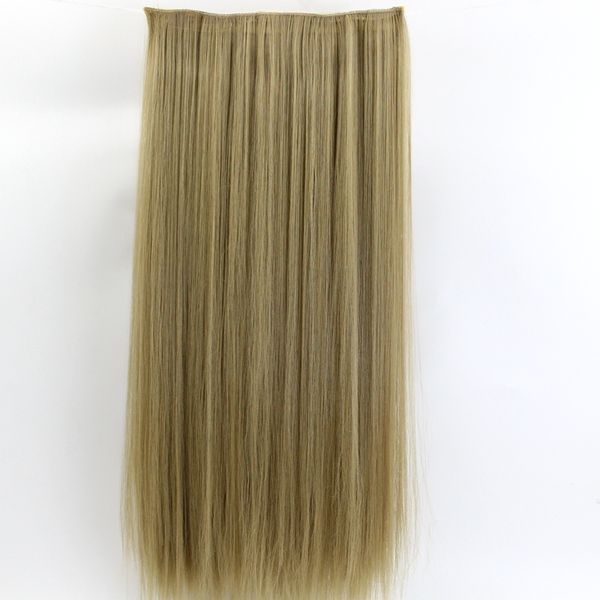 Clip In Hair Extension Ponytails Synthetic Straight Hair Pieces