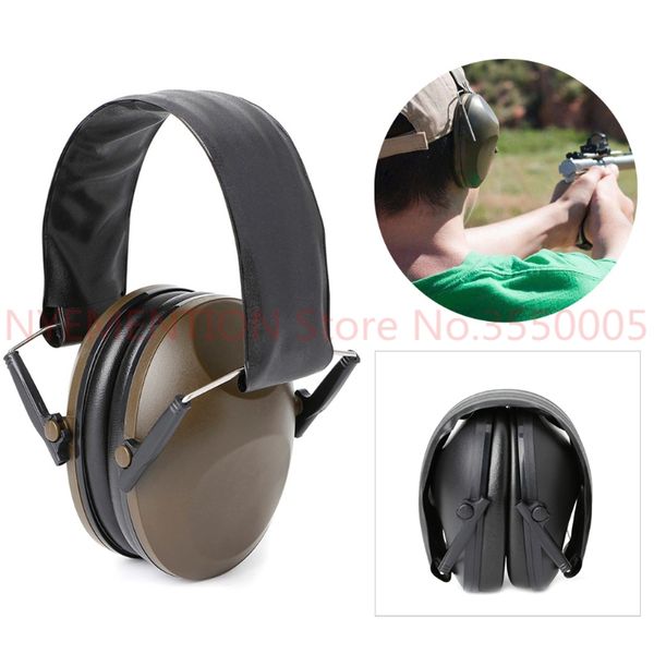

foldable hearing protection shooting sports ear muffs noise cancelling earmuff 20pcs, Blue;gray