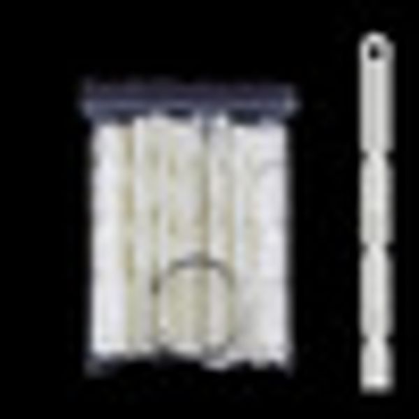 

lots 150 white false nail art display fan stick nail polish practice tips sticks, Red;gold