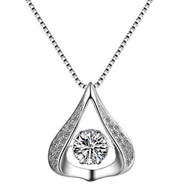

jewelry classic choker clavicle chain necklaces for women wedding anniversary gift, Silver