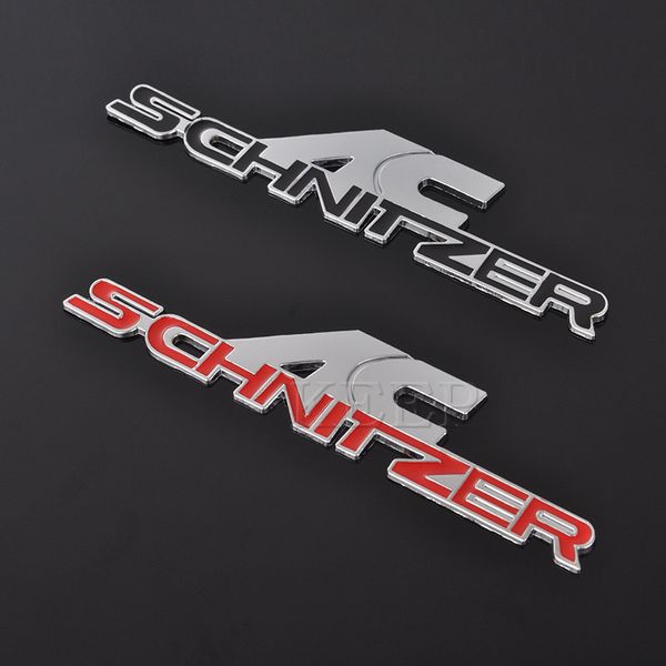 

3D металл AC Шницер логотип автомобиля знак эмблема авто наклейки автомобиля накле