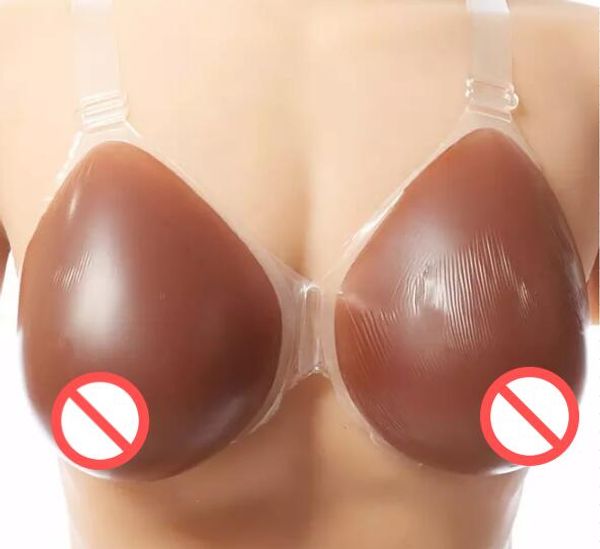 Topleeve Silicone di diverse dimensioni di alta qualità Falso seno finto Crossdresser Forma del seno in silicone artificiale Torace in silicone
