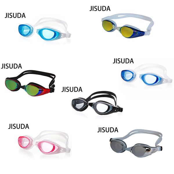 

hd waterproof big box swimming goggles anti-fog swimming goggles male lady professional glasses