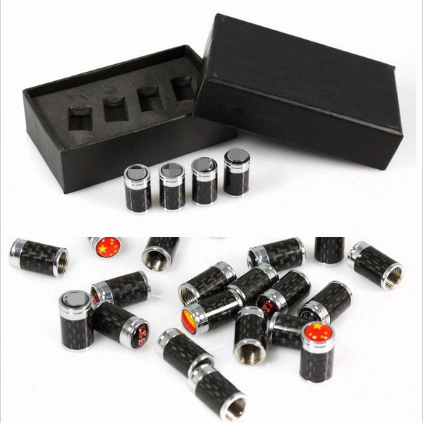 

4 шт./компл. углеродного волокна хром металл эмблема колеса автомобиля Шин Шин кла