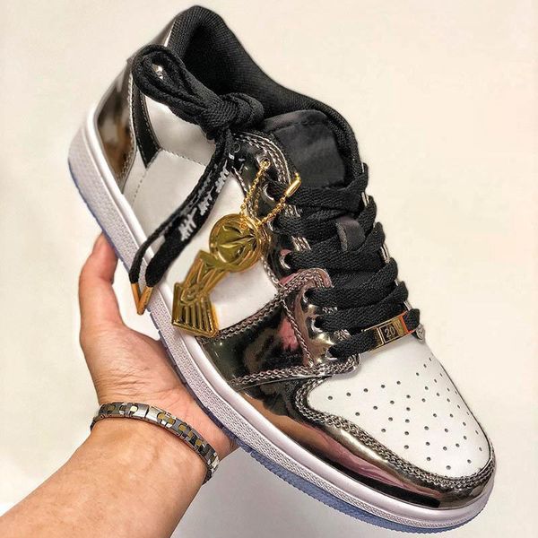 

2019 Новый Kawhi Leonard Jumpman 1 Pass The Torch 2014 Champion Повседневная обувь для женщин Мужская 1S Кро