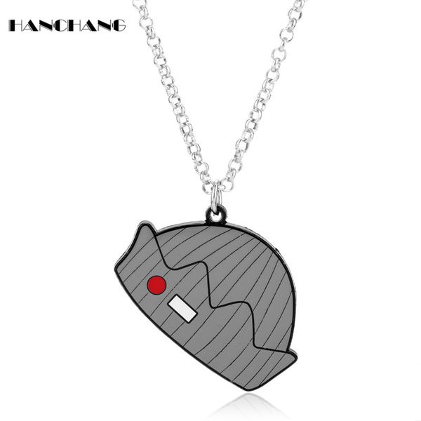 

hanchang riverdale jughead hat pendants necklaces link chain choker necklace for women men creative accessories collares, Silver