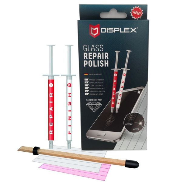 2019 Germany Displex Scratches Remover For Mobile Phone Screen Watch Surface Furnitures Car Windows Every Glass Product Scratch Repair Polish From