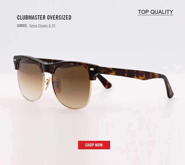 

2018 new classic brand designer uv400 club sunglasses men women semi rimless master sunglass oversized driving gradient lens 4175 eyewear, White;black