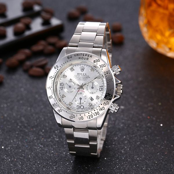 

Новые мужские люксовые марки военные из нержавеющей стали местные золотые и сере