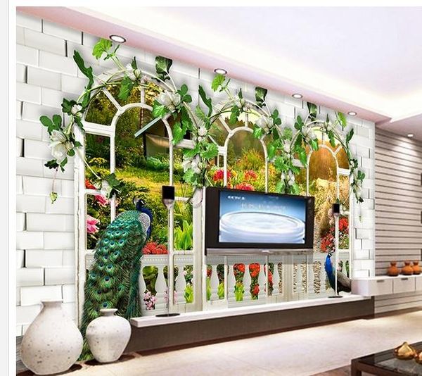 

3d павлин ад елевизоѬ он обои Ѭеки оообои 3d обои 3d обои дл в оне