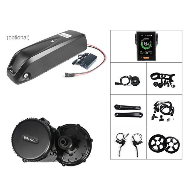 

Bafang BBS02B 48V 750W Motor with LCD Display Conversion Kits eBike Battery 48 V 11.6 Ah with Charger