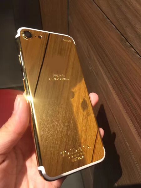 2020 Gold Plated Back Housing For Iphone 7 Battery Cover