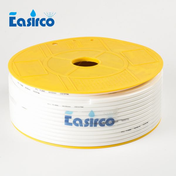 

100meter/pack) 5(id)x8(od)mm white pu pipe /tubing. ing