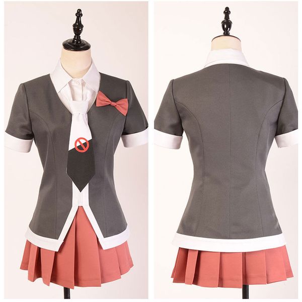 

danganronpa dr3 monaca towa косплей костюм школьная форма костюм платье, Black