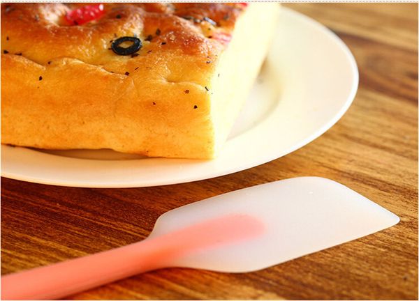 

diy kitchenware 1pc large fda silicone pastry spatula cake cream butter 28cm silicon spatula baking tool