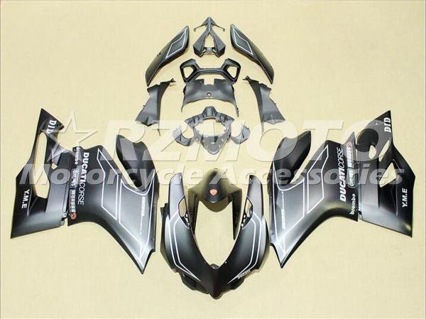 

new injection mold abs bike fairing kits 100% fit for ducati 899 1199 1199s panigale s 2012 2013 2014 2015 bodywork set 12 13 14 15 silver