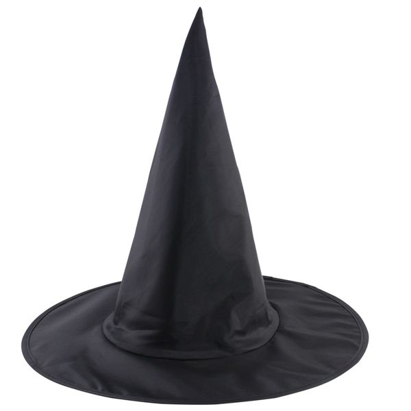 

black oxford harry potter magic hat, all black halloween wizard hat the 2018 new models can be wholesale, Silver