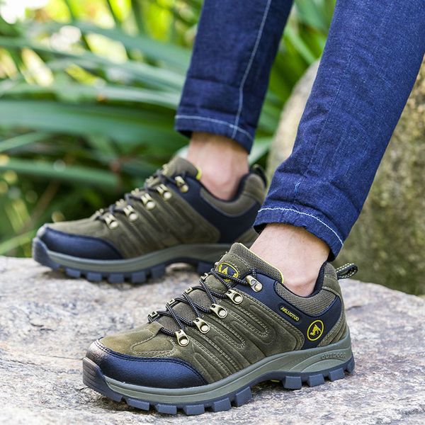 

new hiking shoes men outdoor boots mountain climbing man big size 46 shoes trekking sport spring sneakers men's hunting