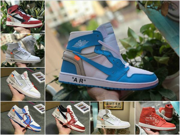 

2018 high og 1 nrg high white ba ketball hoe powder blue 10x chicago bred 1 men trainer hoe white black red royal fragment unc neaker
