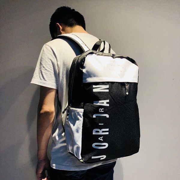 

2018 fashion men and women backpacks basketball bag sport backpack school bag teenager outdoor backpack marque mochila brand letter