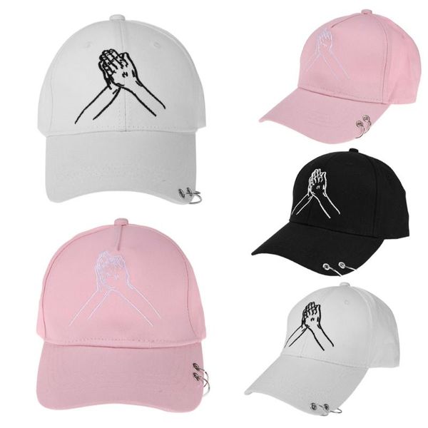 

popular embroidery baseball cap hat sunhat flower hand new summer embroidery curved snapback women men trapback hip hop hat, Blue;gray