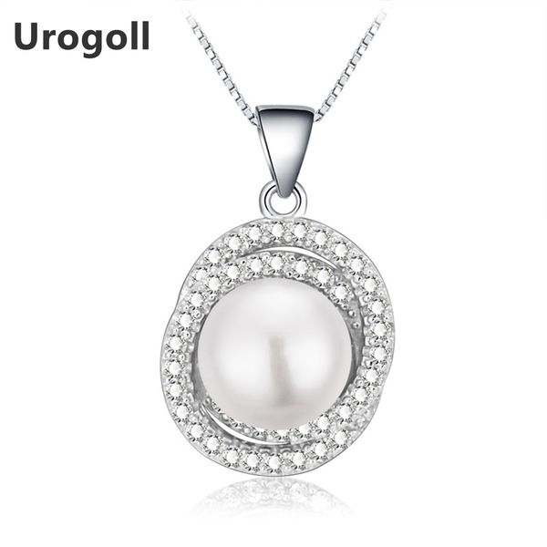 

new fine jewelry collares genuine sterling silver jewelry necklace 925 sterling silver pendant necklaces for women pearl