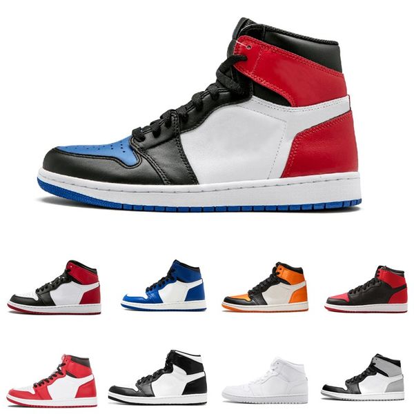 

2018 1s 3 bred royal all star men basketball shoes 1 3 og sports shoes athletic trainers sneakers size eur 41-47, White;red