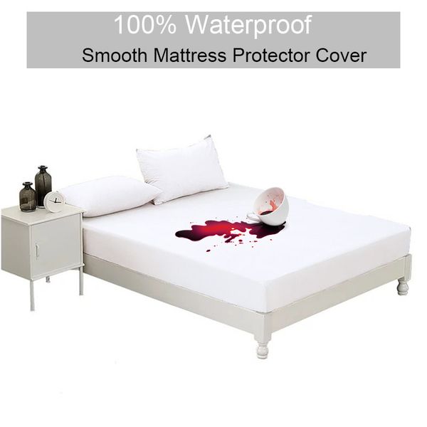 72x132cm Single Bed Smooth Waterproof Mattress Cover White Sofa Bed Pad Sheet With Elasticity Suitable For Baby Breathable Wholesale Cute Bedspreads 72x132cm Single Bed Smooth Waterproof Mattress Cover White Sofa Bed Pad Sheet With Elasticity Suitable For Baby Breathable Wholesale Cute Bedspreads