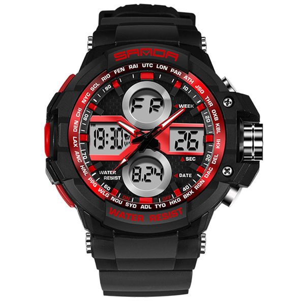 unisex fashion personality led electronic sport watches