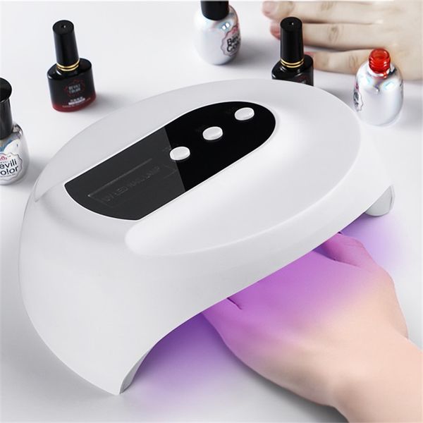

nail dryers uv lamp 36w 12leds led uv light for manicure machine for drying nail glue ice lamp tools usb connector hipping