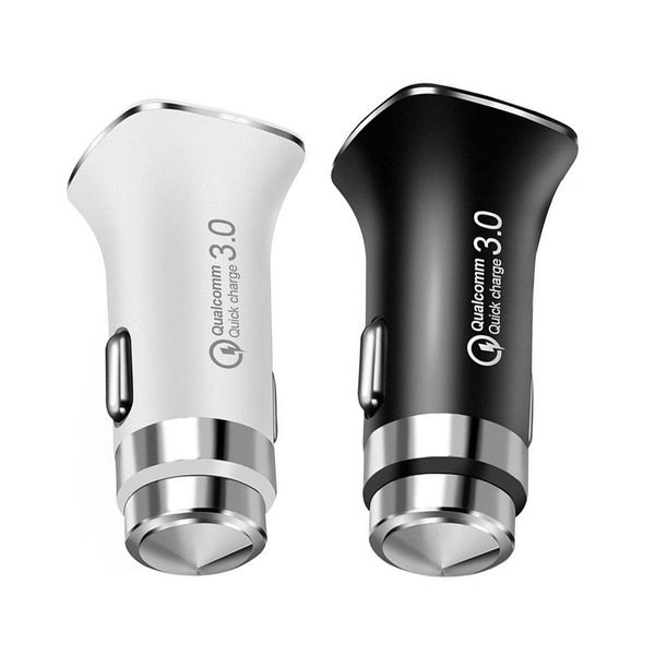 

2018 quick fast car charger qc3.0 usb car charger fast charging for android iphone dhl ing