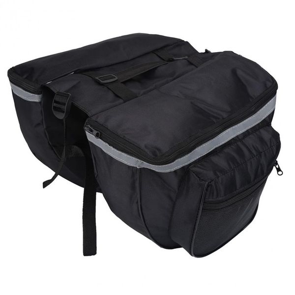 

waterproof black mountain road bike bags 37 x 33 x 26cm bicycle saddle bag oxford fabric bicycle back pack pouches big capacity