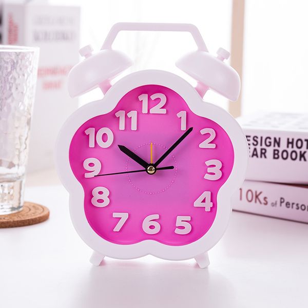 

cartoon mute alarm clock children children wake up bell creativity simple clock bell alarm bedside bedroom bedtime watch