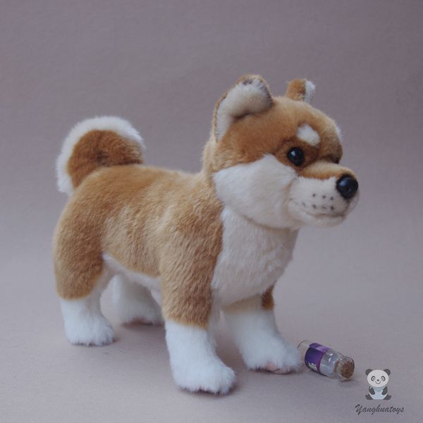 

stuffed animals toy akita dog doll kids gifts toys plush simulation stand dogs