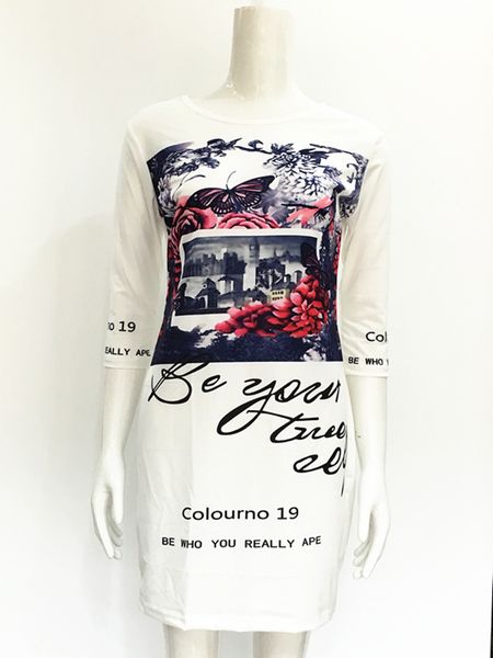 

Women Dress White Sexy Neck Party Club Dresses Floral Printed Summer Pencil Bodycon Casual Elegant Vintage Dress vestido S-5XL