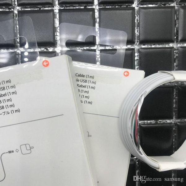 

500pc lot 6 generation with retail package for a original oem quality 1m 3ft u b data ync charger cable for ipone 5 6 7 8 x xr x u b
